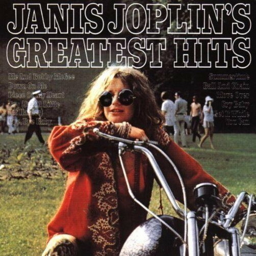 Janis Joplin Greatest Hits (Bobby McGee, Move Over) CBS CD Album (TOP)