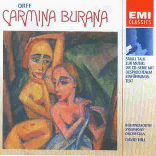 CD Album Orff Carmina Burana Bournemouth Smphony Orchestra Hill