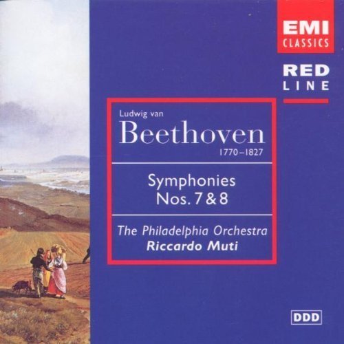 Beethoven Symphonies Nos. 7 & 8 The Philadelphia Orchestra Riccardo Muti EMI