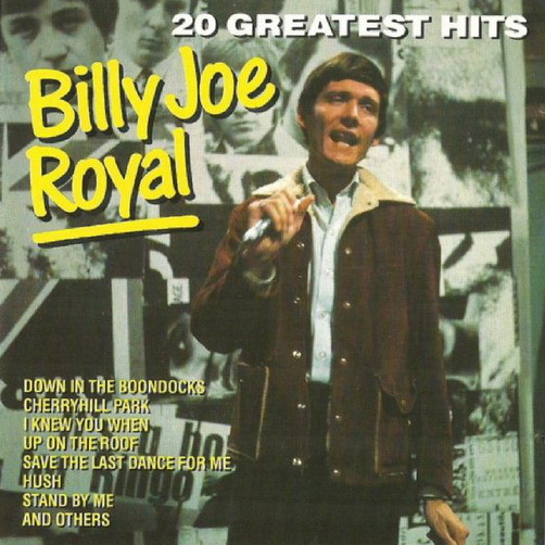 Billy Joe Royal 20 Greatest Hits 1988 Point CD Album "Down In The Boondocks"