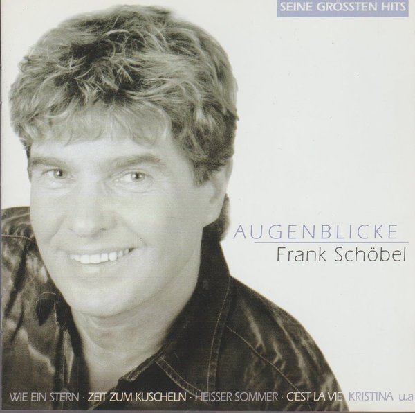 Frank Schöbel Augenblicke Seine größten Erfolge CD Album "Blonder Stern"