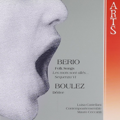 Luciano Berio Pierre Boulez Folk Songs 1997 ARTS CD Album