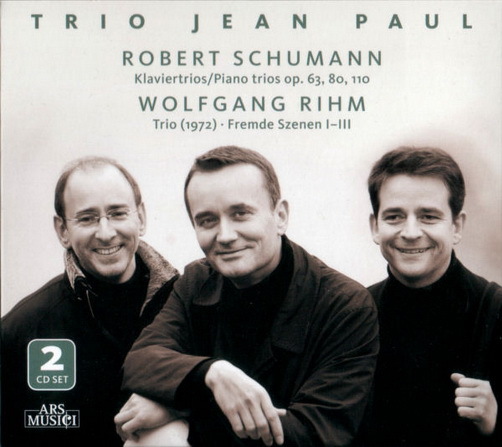 Trio Jean Paul Robert Schumann Klaviertrios op.63, 80, 110 DCD Album 2009