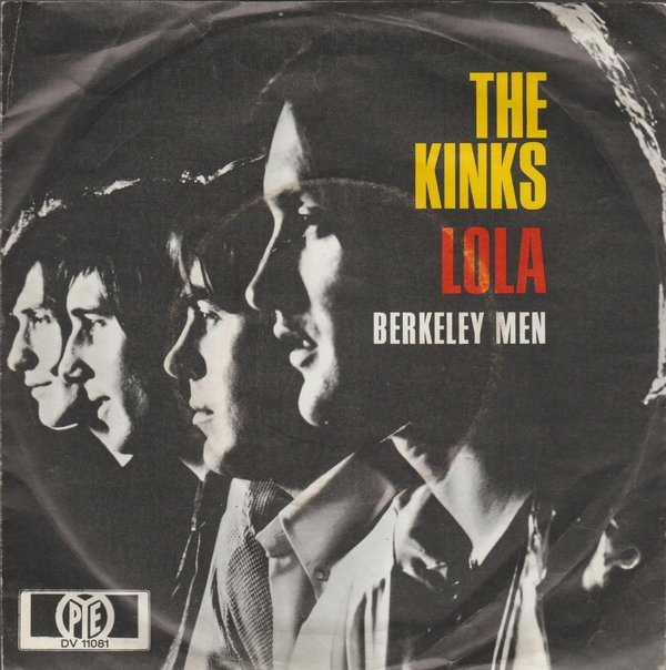 The Kinks Lola * Berkeley Men 1970 Vogue PYE 7" Single