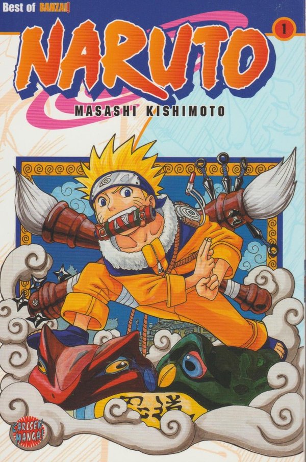Naruto Band 1 Carlsen Manga 2001 von Masashi Kishimoto