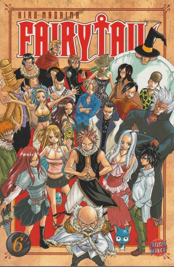 Fairy Tail Band 6 Carlsen Manga 2010 von Hiro Mashima