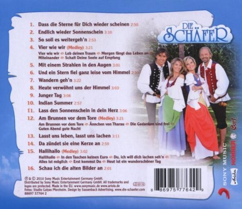 CD Album  Die Schäfer Endlich Sonnenschein (Volksmusik) 2010 Sony Music