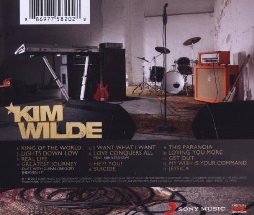 CD Kim Wilde Come Out And Play 2010 Sony Music (Album)