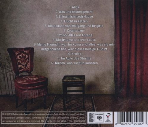 CD Album Wir sind Helden Bring mich nach Haus (Alles, Flucht in Ketten) 2010