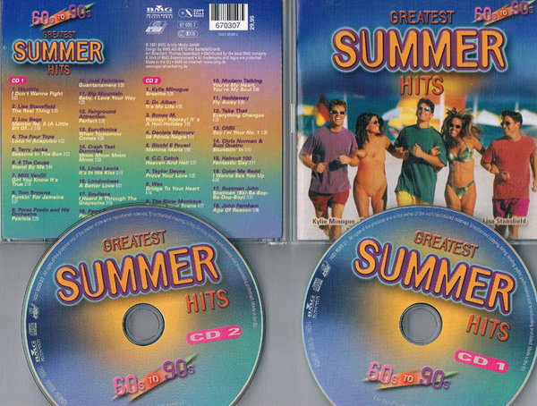 DCD Greatest Summer Hits 60`s To 80`s (Londonbeat, Haddaway, Dr. Alban, Chilli) 2001