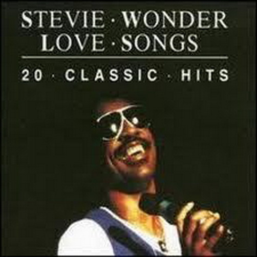 Stevie Wonder Love Songs 20 Classic Hits (We Can Work It Out) Motown 1985 CD