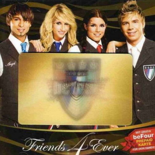 BeFour Friends 4 Ever (Mit beFour Prepaid Karte) 2009 EDEL CD Album (OVP)