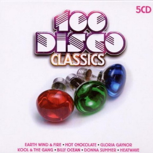 100 Disco Classics (Earth Wind & Fire, Marvin Gaye, Rose Royce) 5 CD-Set