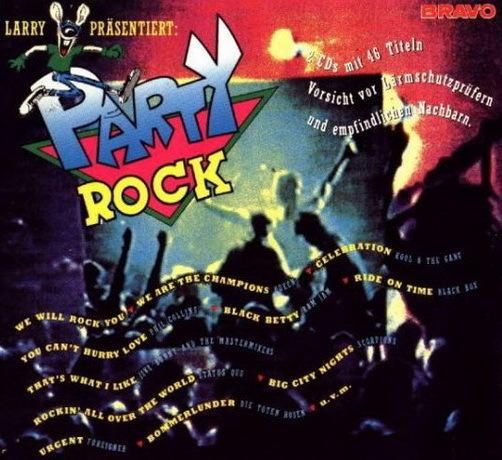Larry präsentiert: Party Rock (Queen, Ram Jam, Slade) 1990 CBS Doppel CD