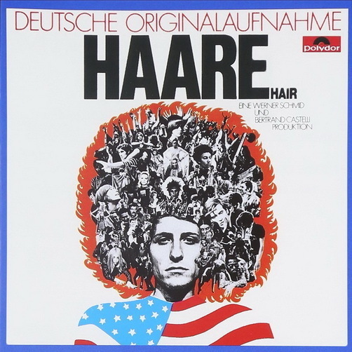 Haare Deutsche Original Aufnahme (Ich bin ein Farbiger, Wassermann) 1968 CD Album