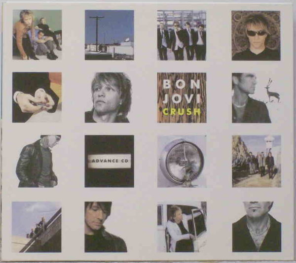 CD Bon Jovi Crush (It`s My Life) Chart Hit Album 2000 Mercury
