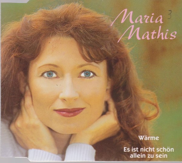 Maria Mathis Wärme * Es ist nicht schön allein zu sein 90`s Goldklang Single CD