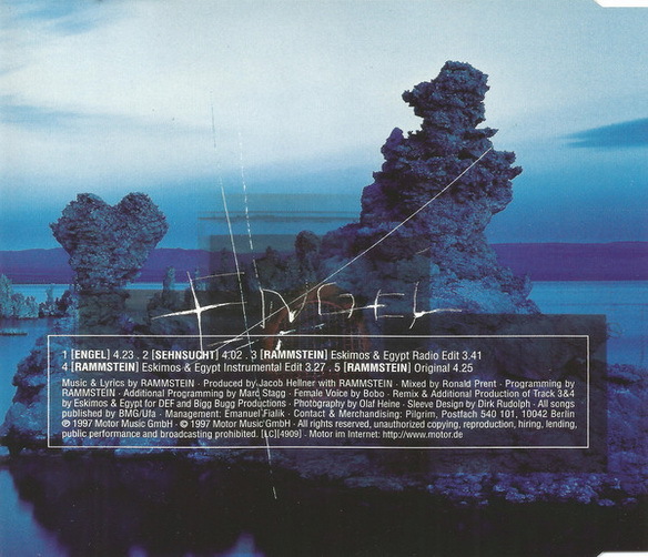 Rammstein Engel 5 Track Maxi Single Motor Music Single CD 1997