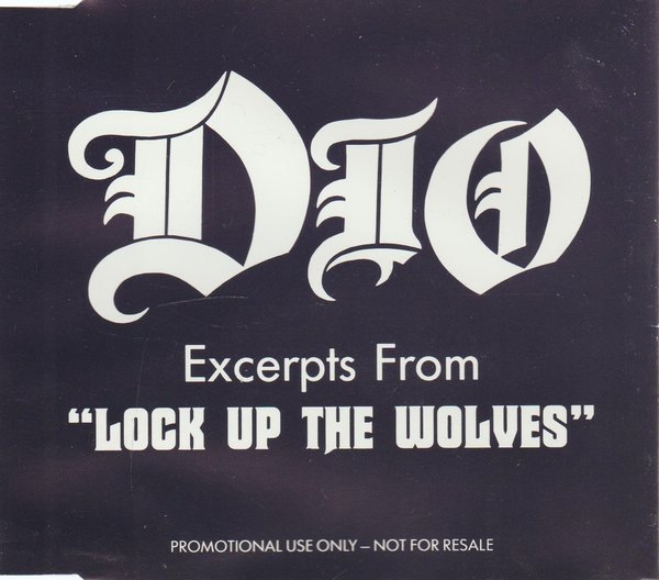 Dio Hey Angel (Excerpts From Lock Up The Wolfes) 1990 Vertigo Promo CD Single