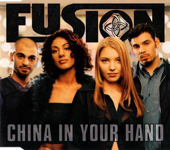 Fusion China In Your Hand 1998 BMG RCA CD Single 4 Tracks