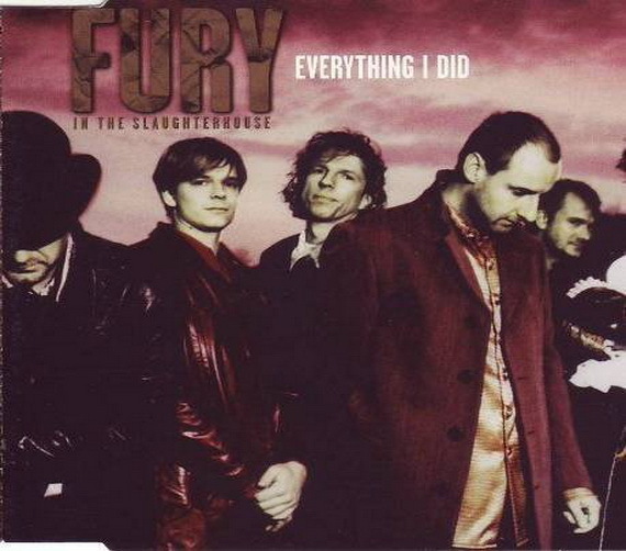 Fury In The Slaughterhouse Everything I Did * Freeze 1998 SPV CD Single