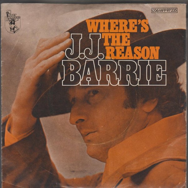 J. J. Barrie Where`s The Reason (Vocal & Instrumental) 1975 EMI Power 7"