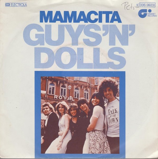 Guys`n Dolls Mamacita *Remembered Memory 1977 EMI Magnet 7"