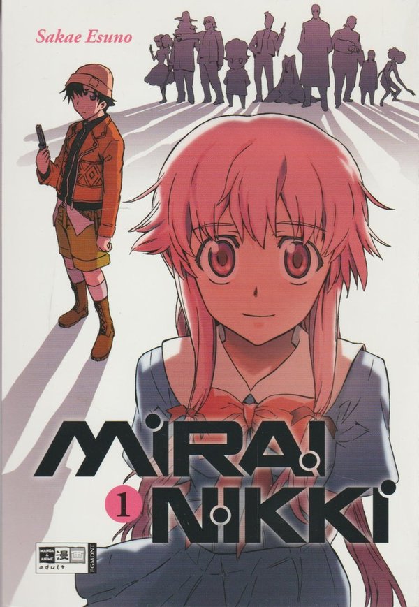 Mirai Nikki Band 1 Egmont Manga und Anime 2011 von Sakae Esuno