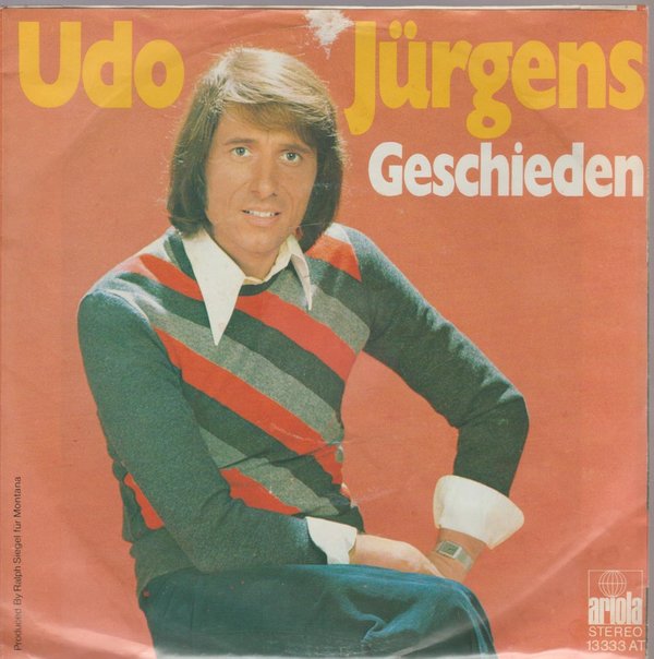 Udo Jürgens Wilde Kirschen * Geschieden 1973 Ariola 7" Single