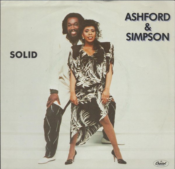 Ashford & Simpson Solid * EMI Capitol * Nur Cover ohne Vinyl