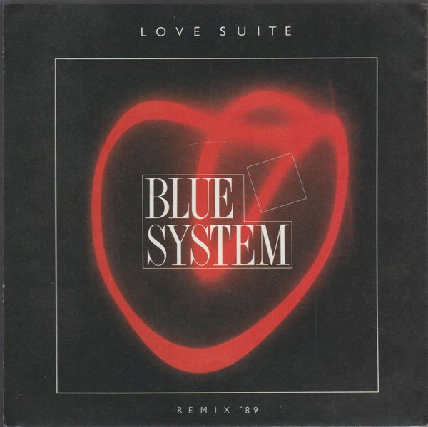 Blue System Love Suite (Remix `89) Ariola Hansa * Nur Cover ohne Vinyl