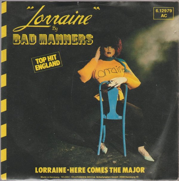 Bad Manners Lorraine * Here Comes The Major 1980 Teldec Magnet 7"