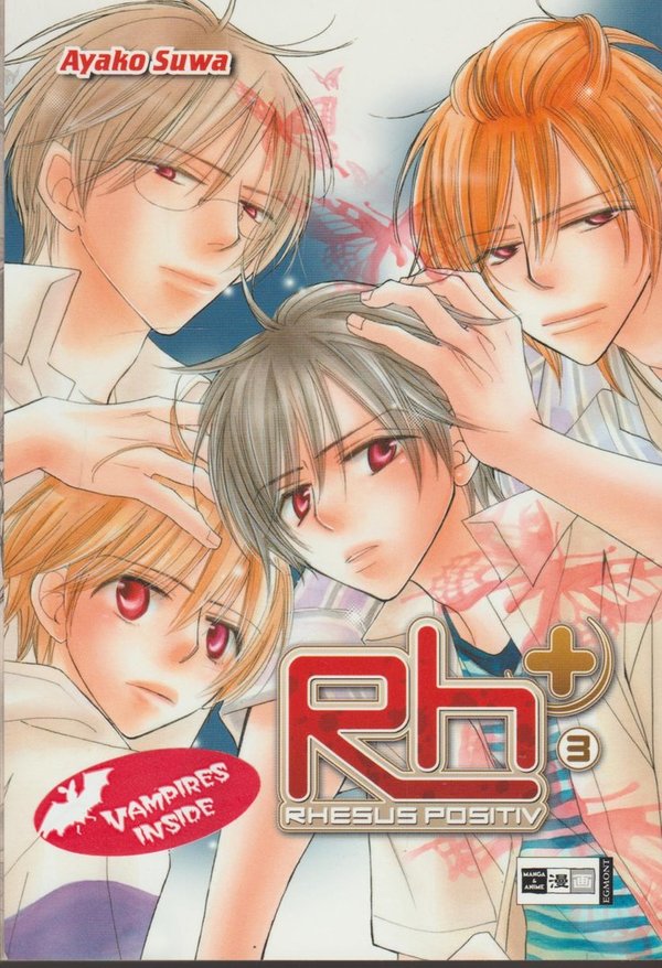Rhesus positiv RH + Band 3 Egmont Manga und Anime 2009 von Ayako Suwa