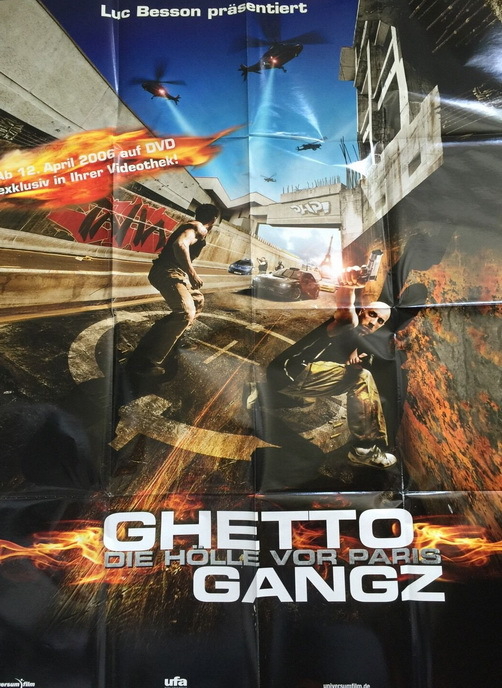 Ghetto Gangz Die Hölle vor Paris Filmplakat Poster 2003 DIN A1