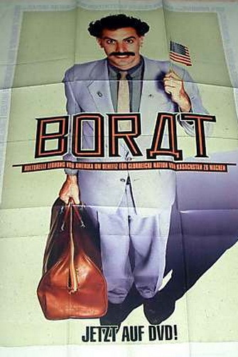 BORAT Filmplakat Poster 2007 DIN A1 (neuwertig)