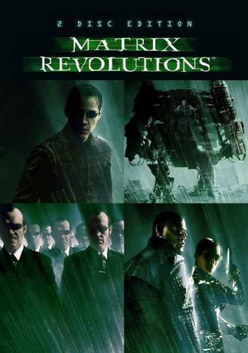 MATRIX Revolutions 2005 Warner Bros 2 DVD Edition + Beilage