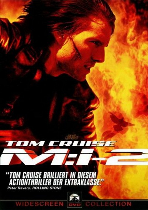 Mission Impossible 2 Widescreen Collection 2001 Paramount DVD (Tom Cruise)