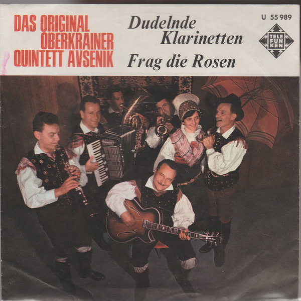 Das Original Oberkrainer Quintett Avsenik Dudelnde Klarinetten 7" Nur Cover