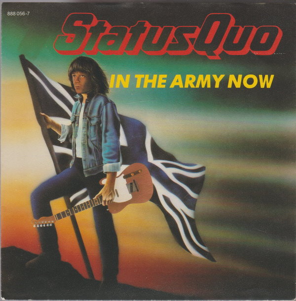 Status Quo In The Army Now * Heartburn 7" Vertigo Cover ohne Vinyl
