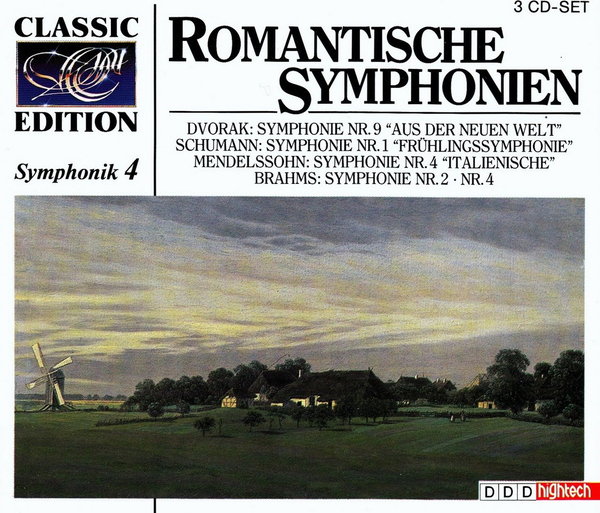 Romantische Symphonien Symphonik 4 Classic Edition 3 CD-Set 1991