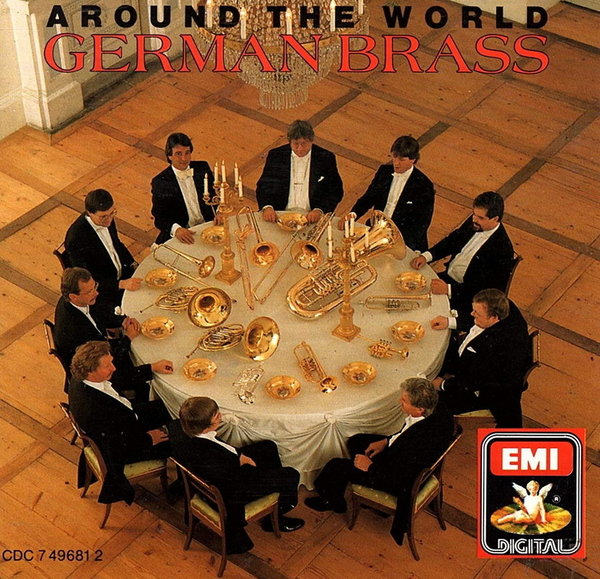 German Brass Around The World 1989 EMI CD Album CD