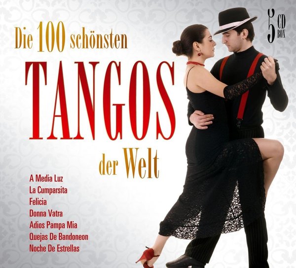 Die 100 schönsten Tangos der Welt 5 CD-Set in der Box TREND Records