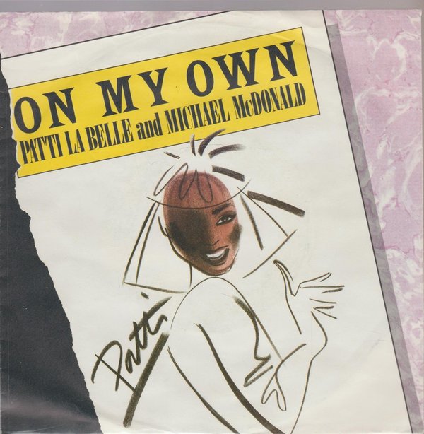 Patti La Belle And Michael McDonald On My Own * Stir It Up 1984 MCA 7"