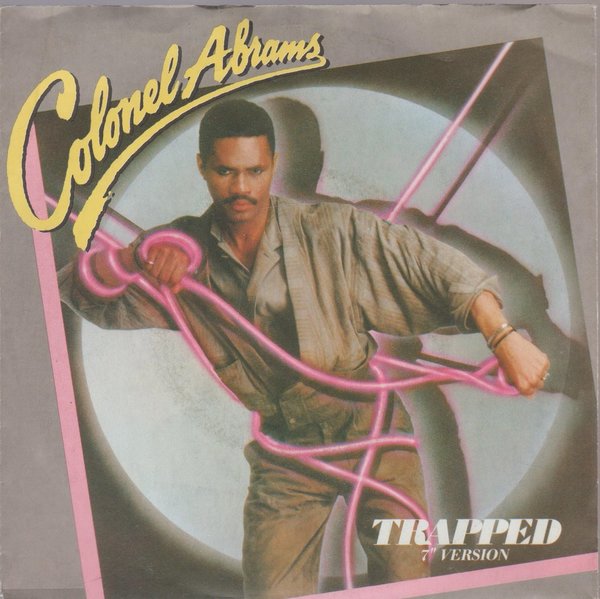 Colonel Abrams Trapped (Vocal & A Capella) 1985 Warner MCA 7"