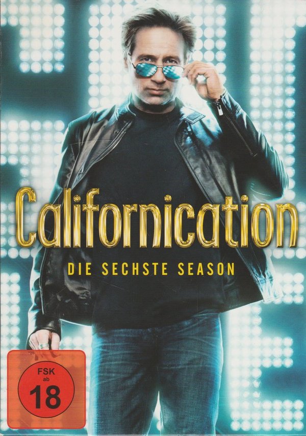 Californication Die sechste Season 3 DVD-Set mit Schuber Paramount
