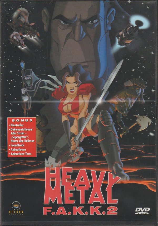 Heavy Metal F.A.K.K.2 1999 Tristar Columbia DVD FSK 18