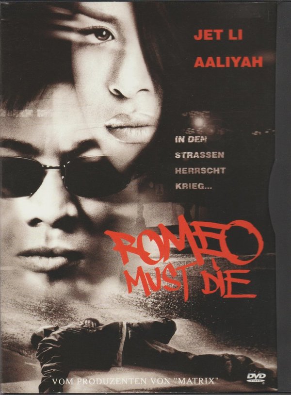 Romeo Must Die 1. Auflage Karton-Cover Warner Bros DVD 2000 (Jet Li)