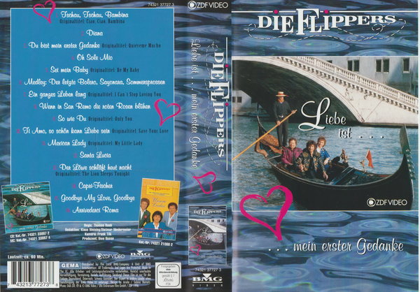 Die Flippers Mein erster Gedanke 1996 BMG Video Cassette (VHS)