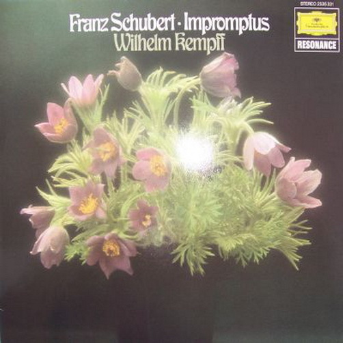 Franz Schubert 4 Impromptus D.899 op.90 Wilhem Kempff 12" LP