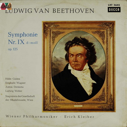 Beethoven Symphonie Nr. IX d-moll op. 125 Wiener Philharmoniker Kleiber 12"